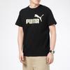 Puma Essentials Metallic Logo T-Shirt 'Black' Men's 845573-01