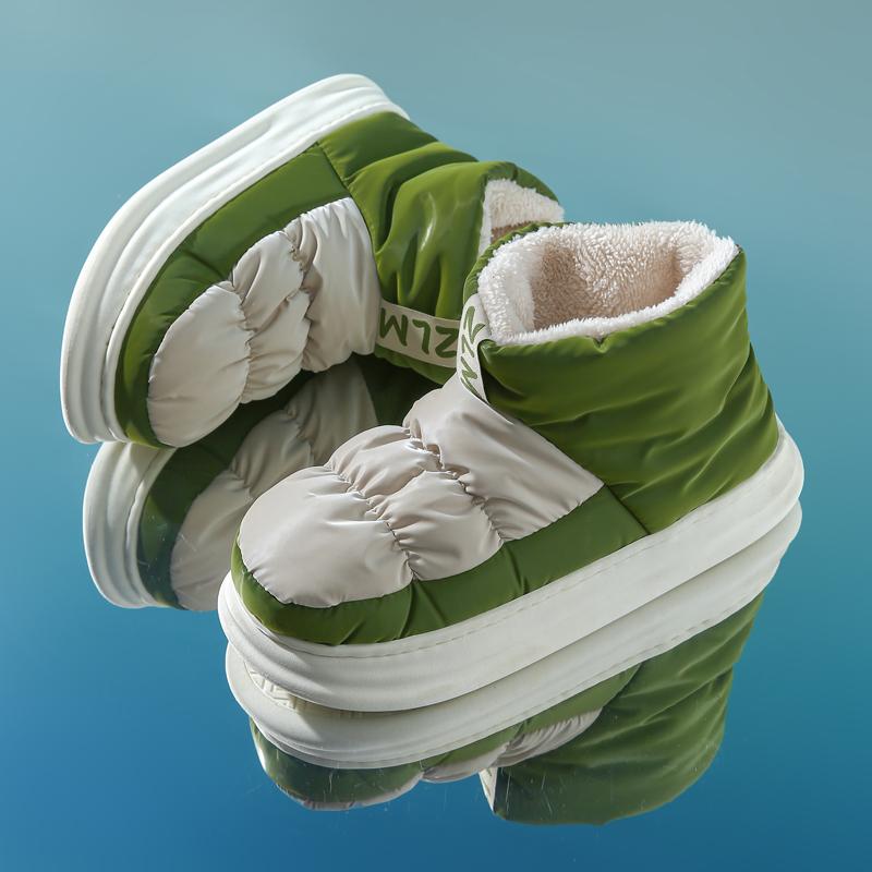 2024 Brand Designer Luxury Winter Men Women Warm Snow Ankle Down Boots Shoes Waterproof Indoor Outdoor Footwear Male Female Boot