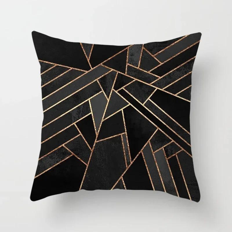 Geometriskt Mönster Kudde Dekoration Hem Soffa Kuddfodral Säng Lyx