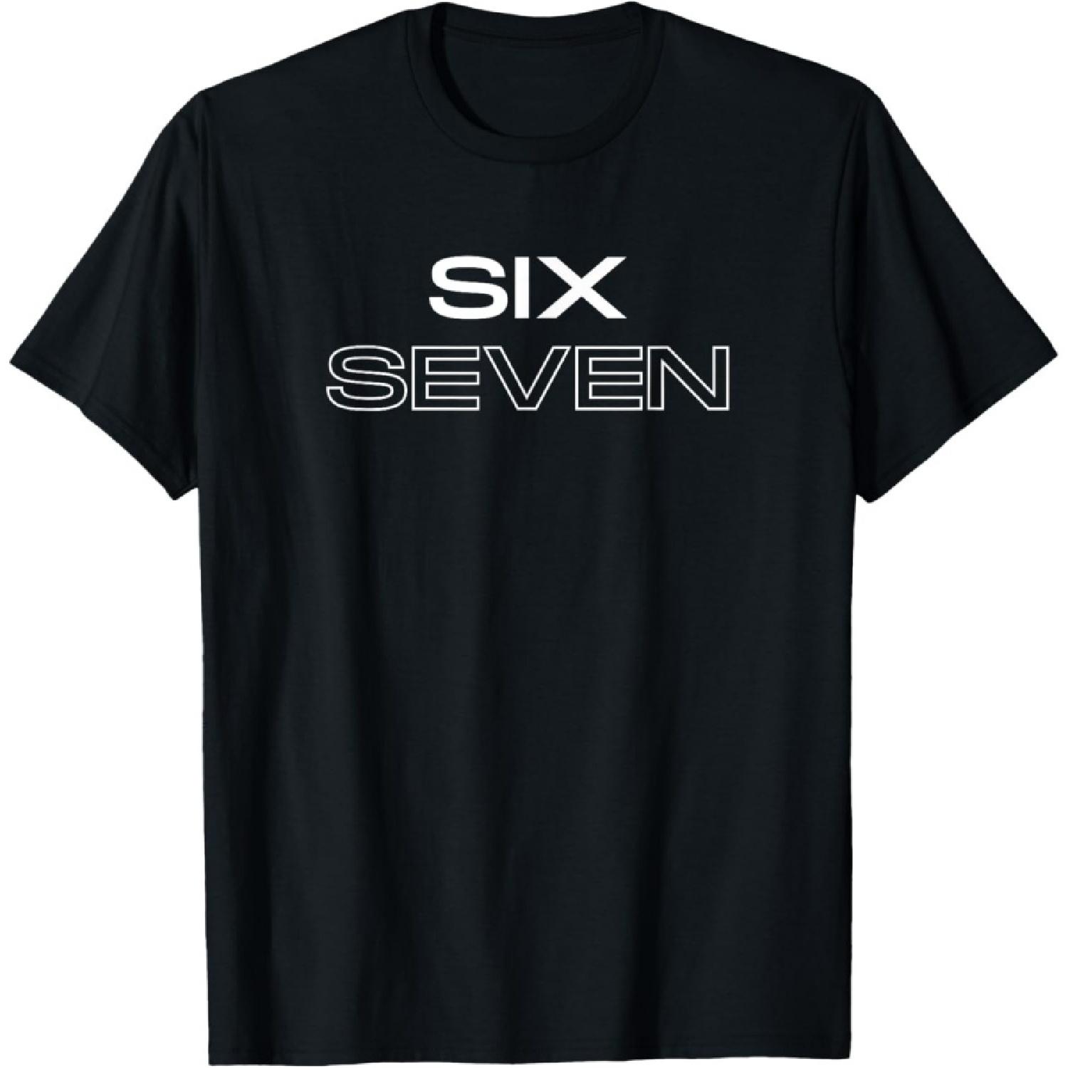 Six Seven Meme Song T-Shirt(1) S чёрный