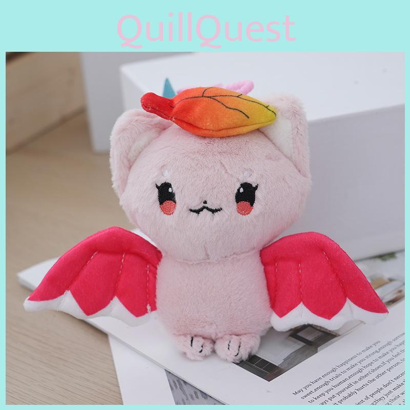 Soft And Cuddly Cartoon Bat Plush Keychain Toy Ideal For Children And Collectors