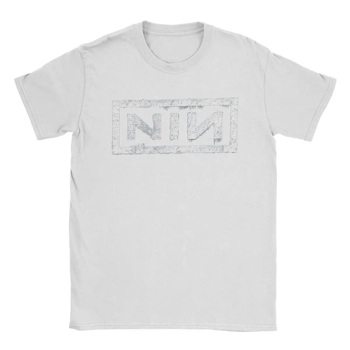 

NIN Retro Logo T Shirts Daily Harajuku Streetwear Cotton Funny Short Sleeve Vintage Leisure Unisex Amusing Summer Unisex Tops XL