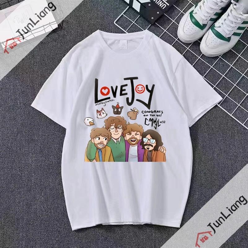 Lovejoy Band Pánská Trička pro Muže Oblečení Fanoušci Dárek Streetwear 90. léta Vintage Oblečení Krátký Rukáv Tričko Oversized Tričko Y2k
