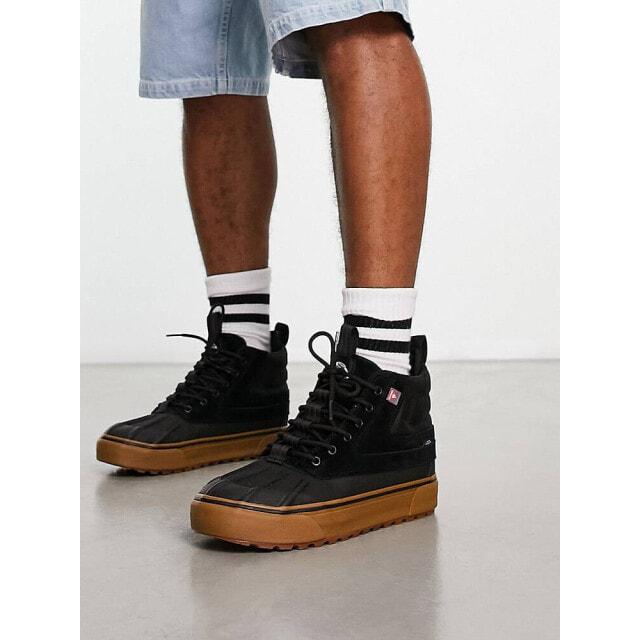 

Черные кроссовки Vans SK8-Hi del pato MTE-2