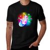 Rainbows Tshirt Summer Fashion Casual Tee Shirt