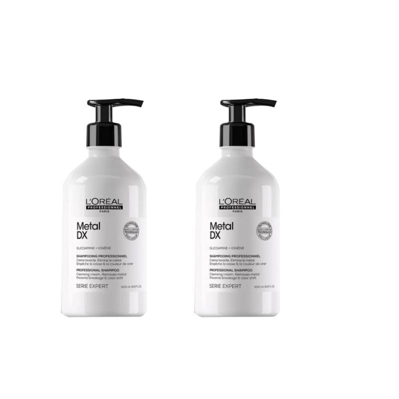 Loreal Paris Shampoo Improves frizzy hair, strengthens, plumps, and fluffs cleansing floral Salon Care Series Core Strengthening Repair Shampoo-500ml2