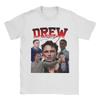 Drew Starkey Maglietta Unisex Cotone Puro Divertente Girocollo Manica Corta Abbigliamento Stampato