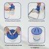 Paint Can Cover Folding Paint Can Lid Dustproof Paint Bucket Cover for Wall Decoration Painting Furniture Enduring