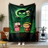 Courage the Cowardly Dog Soft and Comfortable Flannel Suitable for Sofas Living Rooms Outdoor Camping Travel and Also Makes a Great Anniversary Gif