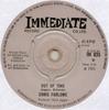 Disc de 7 inch CHRIS FARLOWE - Out Of Time IM035 Immediate 1966 UK Rock Folosit