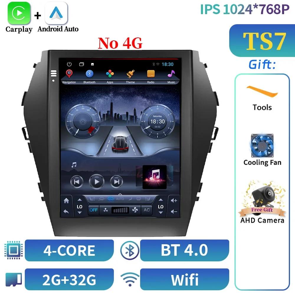 

9.7 Для Hyundai Santa Fe Ix45 2012-2018Автомобильное Радио Мультимедиа Видео Android 14 CarPlay Android Auto Навигация CarPlay Монитор GP CHINA