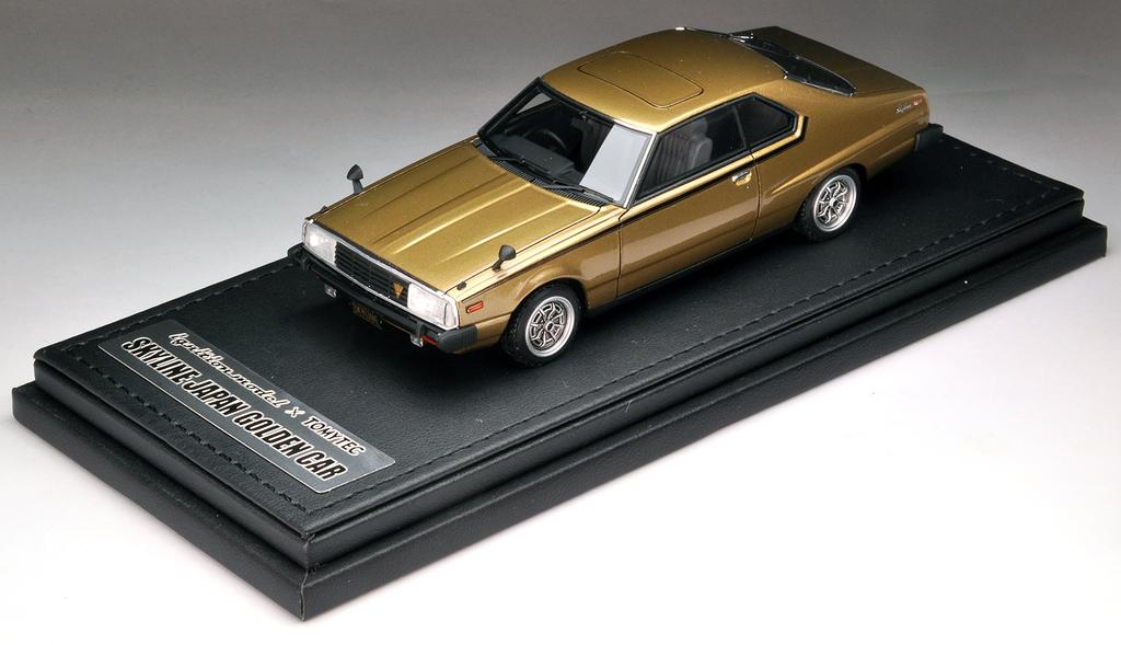 Ignition Nissan Skyline Golden Car Finished Product model×TOMYTEC 1/43 T-IG4307 2000GT-ES