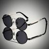 Vintage Round Sunglasses Men Fashion Punk Outdoor Casual Shades Women  New in Trendy Brand Design Decor Sun Glasses
