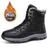 Men Winter Snow Boots Outdoor Male Plush Shoes Thick Sole Sneakers Botines Tenis Keep Warm Fashion Ankle Boots Size 39-48