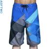 Quick Drying Beach Shorts for Men Surf Beach Shorts Fast Dry Swim Trunks with Bermuda, Fitness Muscle Short Pants, Summer, New,