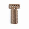T-Square Wire Screw Measuring Tool 4-100mm 3D Printing Thread Pitch Gauge Measurement Ruler Plastic M2-M10 Architect Ruler