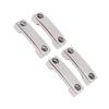 Boat Top Pad Eye Footman Loop Multifunctional Stainless Steel 28mm Boat Pad Eye Hook for Kayak