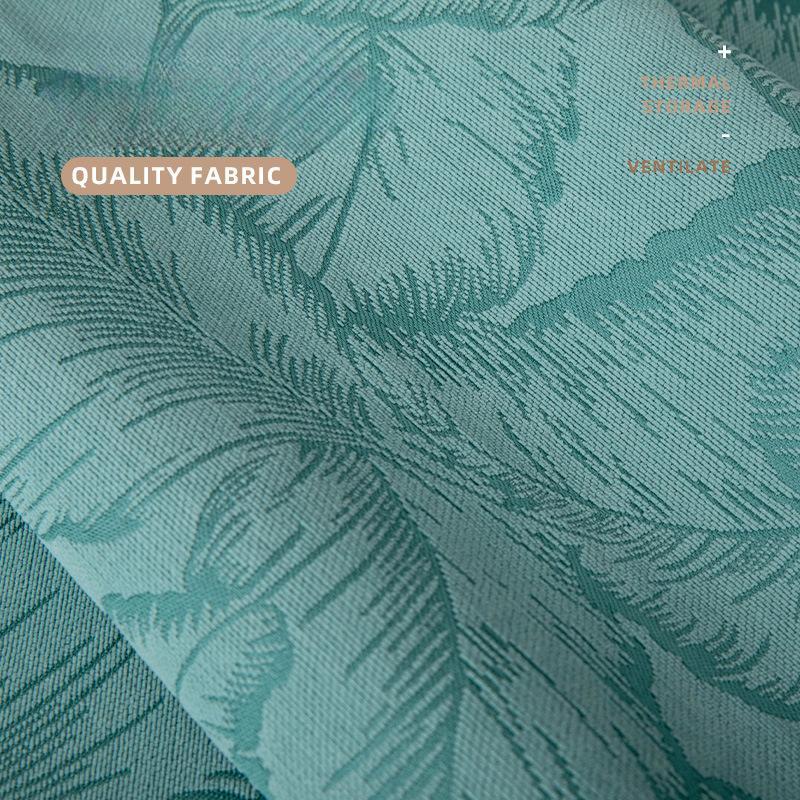 Leaf Jacquard Chenille Sofa Cover Four Seasons Universal Cushion New Non-Slip Living Room Sofa Cushion Light Luxury Couch Cover