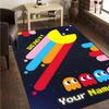 Custom Name Pac Game Rug - Decorative Non-slip Carpet With YourName For Bedroom Or Office Perfect Gift For Family And Friends