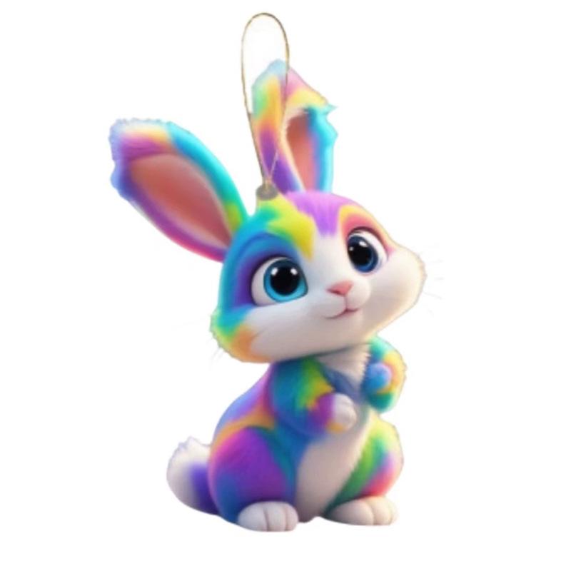 

Акриловый кулон-кролик на День святого Валентина для автомобиля standard