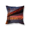 Sofa Decoration Office Game Chair Cushion Room Bedside Home City Building Scenery Night View Pillowcase