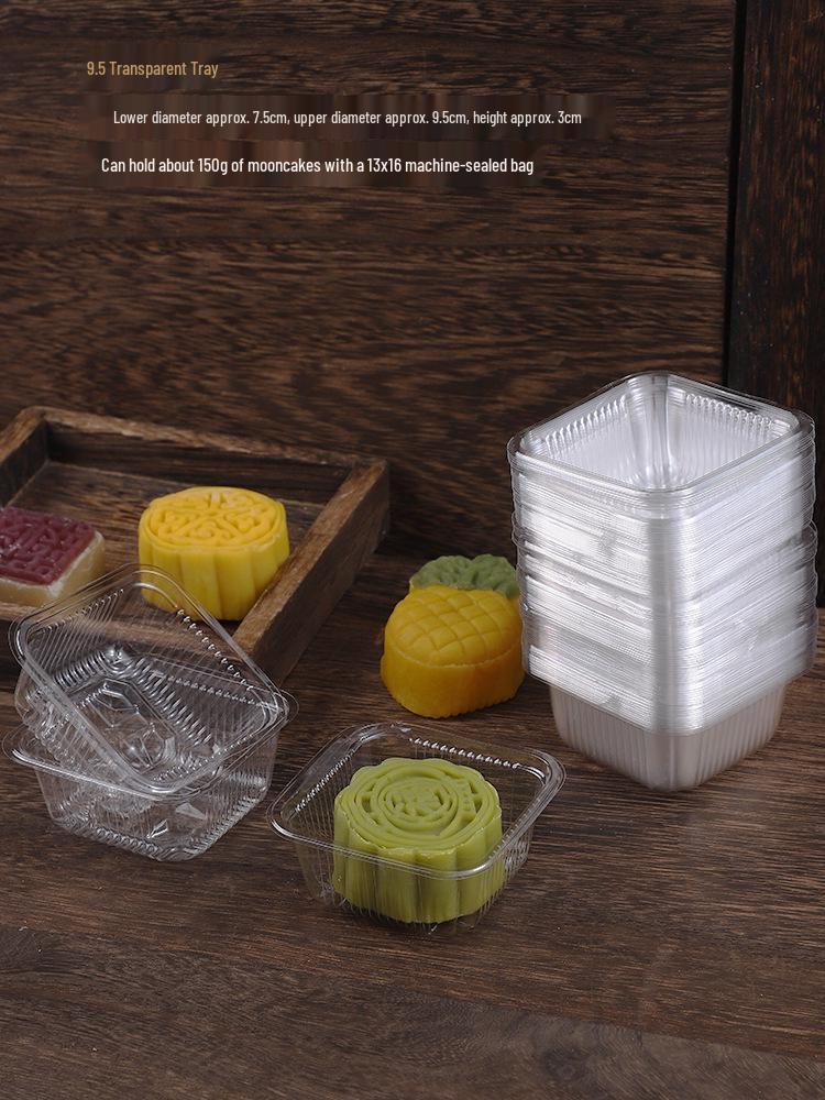 Thickened Gold Mooncake Tray: Mid-Autumn Festival Mooncake Base & Inner Packaging for Snow Skin & Egg Yolk Mooncakes