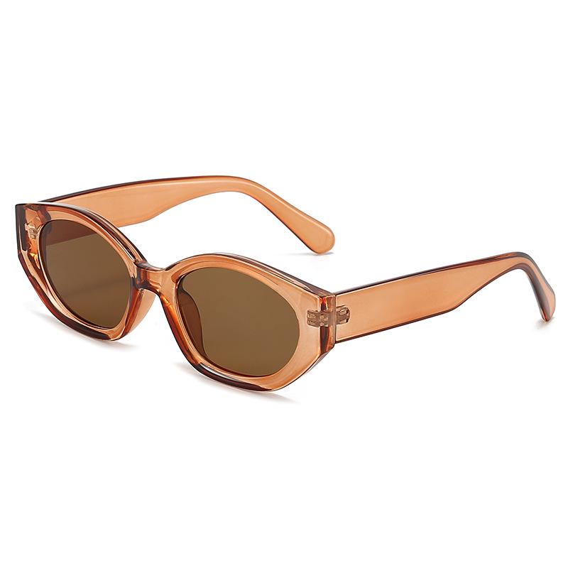 European & American Trendy Women's Concave Frame Sunglasses, Jelly Colors - 2022 Edition