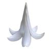 Lily White Crystal Hanging Ceiling Decoration for Weddings & Birthdays