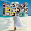 Mafalda beach towel Outdoor camping Beach towel for vacation swim Outdoor pool Absorbent bath towel