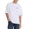 T-Shirts Men's White Crew Neck Moderate TB0A6AF71001