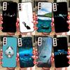 Scuba Diver Diving Phone Case For Samsung Galaxy S23 S20 FE S21 Ultra Note 10 S9 S10 Plus Note 20 S22 Ultra Cover