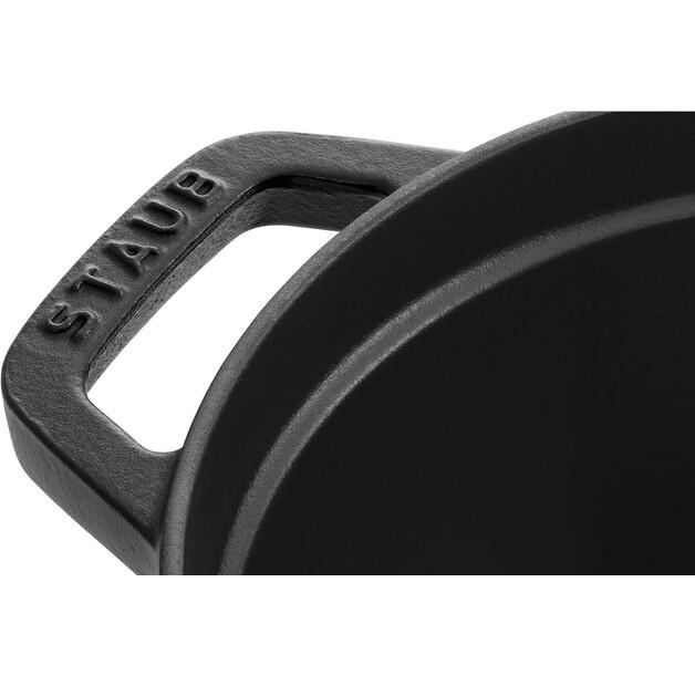 Cocotte Zwilling Staub Oval 22,4×17 Cm Black 1 L (40509-482-0)