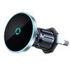 15W Magnetic Wireless Car Charger & Phone Holder for Apple/Android