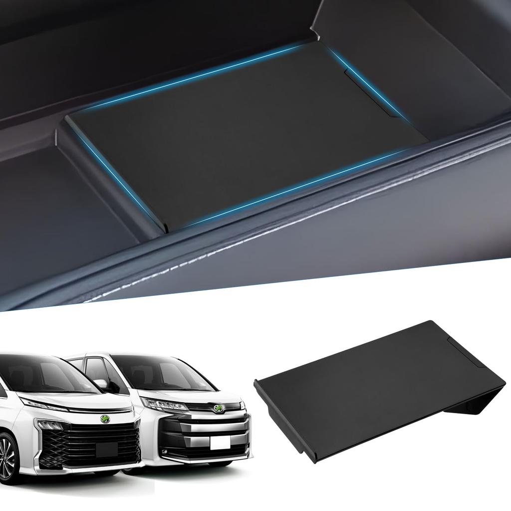 Auto Spec Toyota Voxy Noah 90 Series Passenger Seat Glove Box Top Table Tray Layered Partition Storage Box Divider Center Console Tray Divider