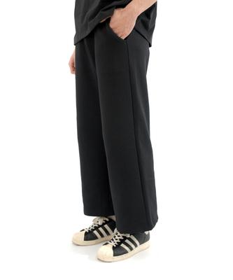 Hipihauseu Brushed Straight Sweatpants Black