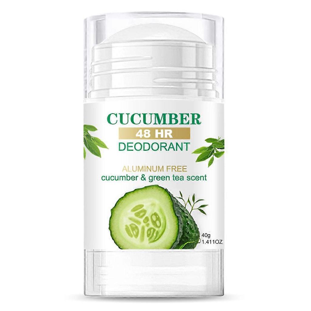 Cucumber Deodorant Stick, Cucumber 48h Protection Deodorant, Cucumber Whole Body Deodorant Stick for Women, Aluminum-Free