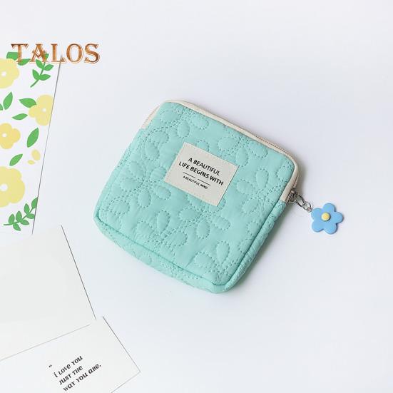 Fashion Women Small Cosmetic Bag Mini Coin Pouch Zipper Closure Lightweight Portable Travel Accessory Bag Storage