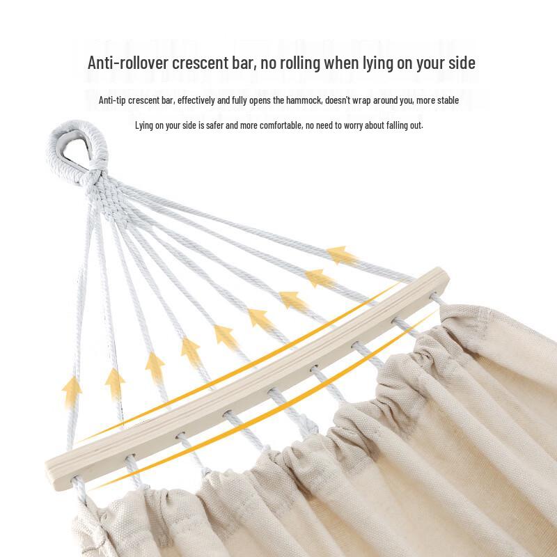 Classic Double Anti-rollover Outdoor Hammock