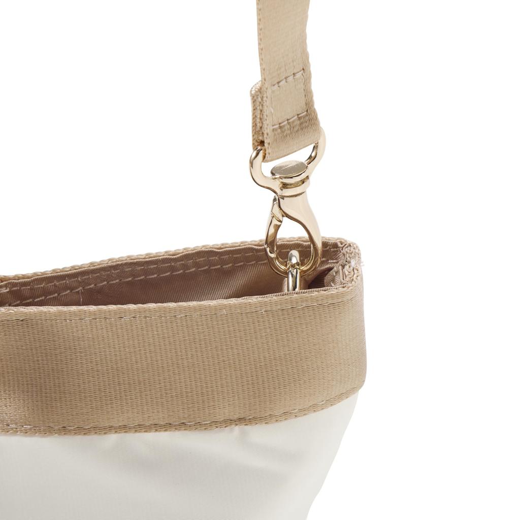 MIKIHOUSE Tote Bag 40-8288-145, Adult Size, Unisex, Suitable for Moms and Dads, Crossbody, 2-Way, Small, Mini Tote, Beige