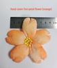 Süßer 3D-Blumen-Stickaufnäher aus Baumwolle für DIY-Dekoration auf Mädchenkleidung, Taschen und Verpackungen