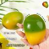 Mango Stressball Squishy Farbwechselnde Mango Quetschball ASMR Sensorisch ADHS Anti Stress Linderung Fidget Spielzeug für Kinder & Erwachsene