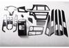 Carbon Fiber Car Gear Interior Panel Central Console Dashboard Trims Decoration for Hyundai Sonata Lf 2014 2015 2016 2017 2018 9