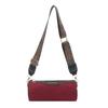 Urban Minimalist Leather Crossbody Bag With Suede Material For Daily Use