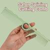 Wide & Fine Tooth Fidget Hair Comb Professional Anti-static Barber Comb  for Salon