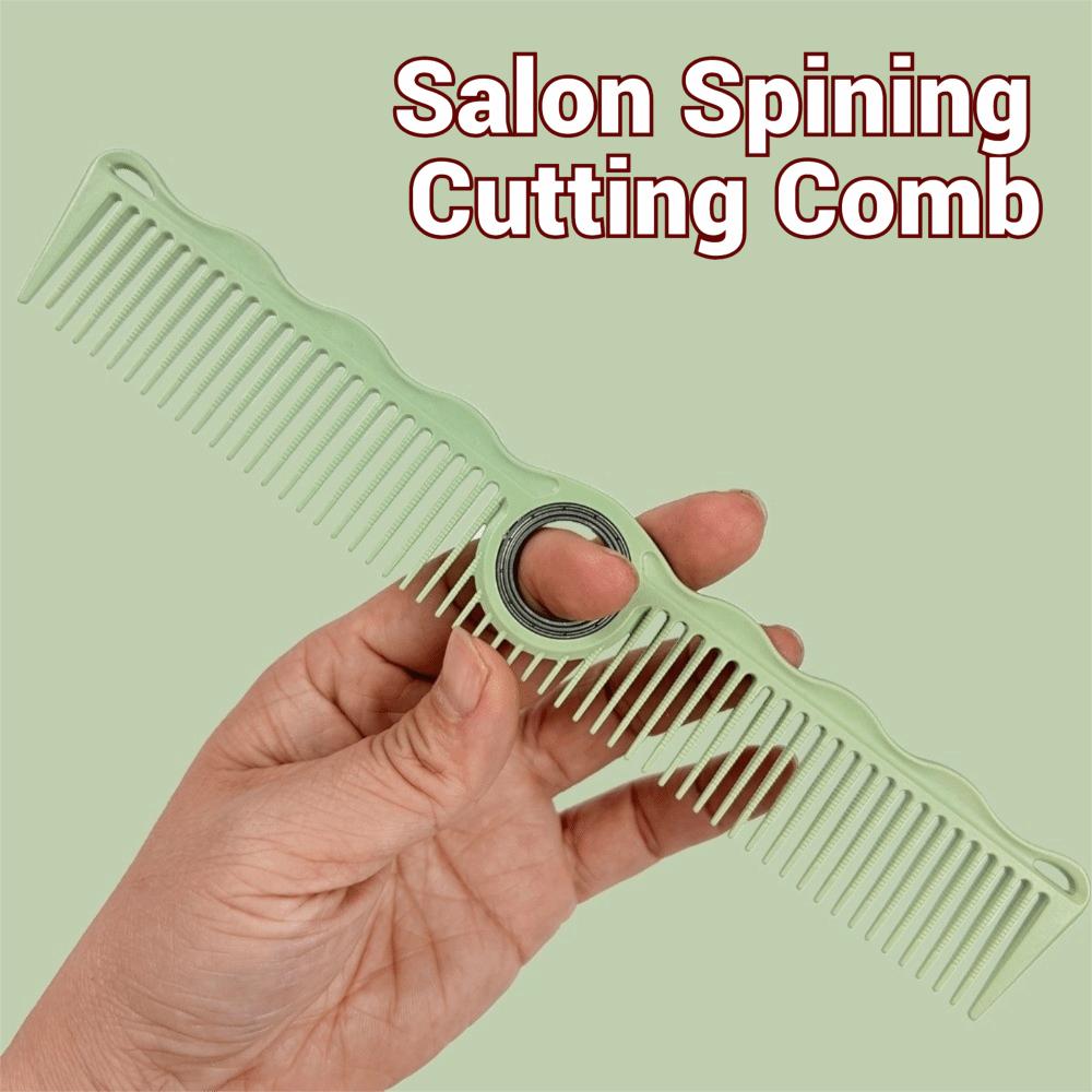 Professional Spining Cutting Comb with Bearing Anti-static Barber Comb for Barbers