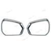 Fit For Chevrolet Equinox 2018-2021 Chrome Rear View Mirror Sun Rain Guard 2PCS
