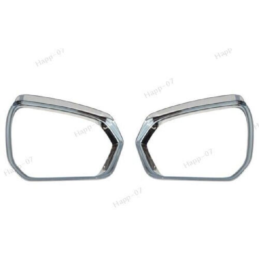 Fit For Chevrolet Equinox 2018-2021 Chrome Rear View Mirror Sun Rain Guard 2PCS