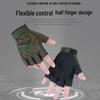 Men's Tactical Fingerless Gloves for Cycling, Mountaineering, and Fitness