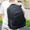 Schoolbag New Backpack Men's Business Computer Bag Unlabeled Printed Logo Travel Large Capacity Student School Bag