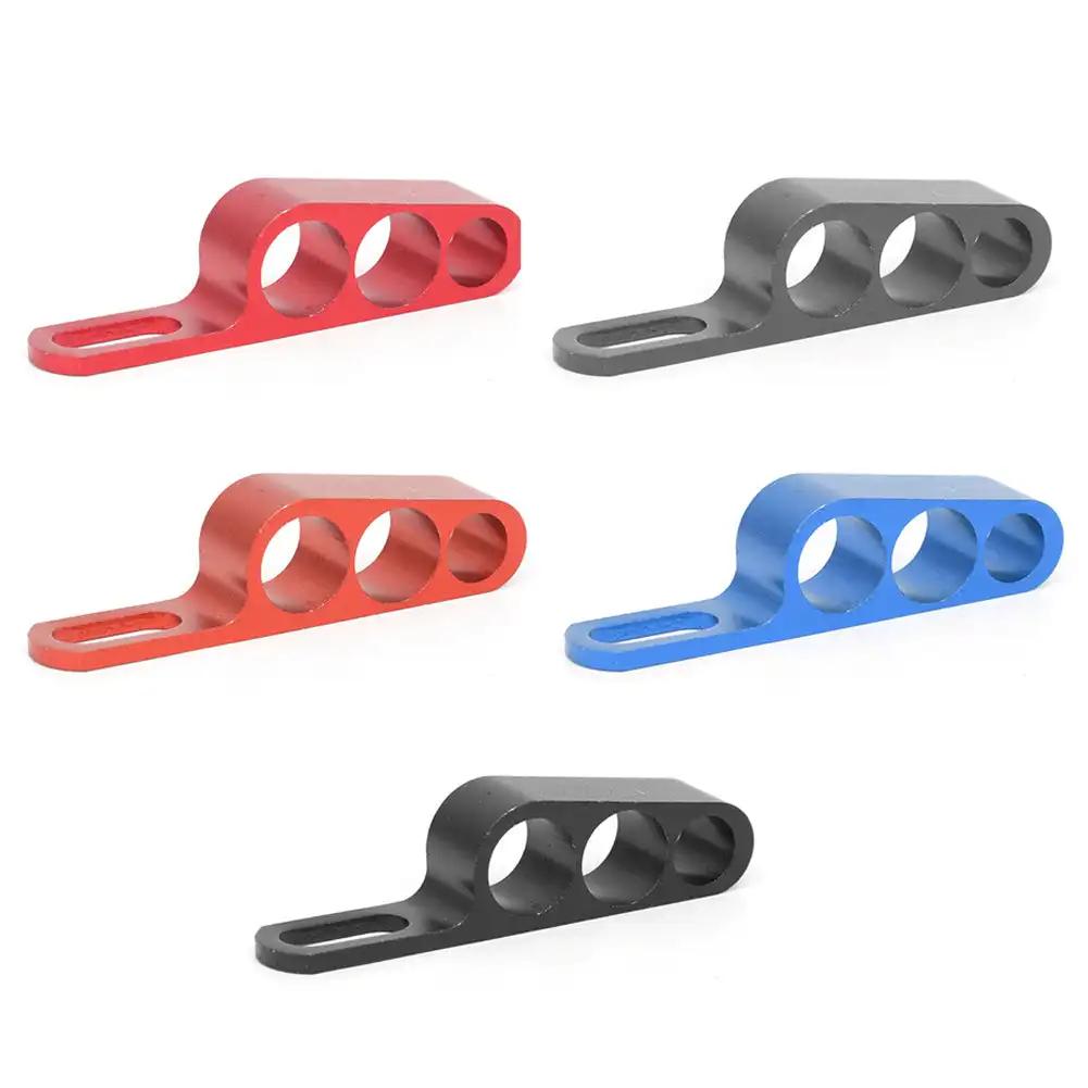 Universal Motor Aluminum Alloy Brake Hose Clip Motorcycle Brake Hose Clip Multifunctional Protector Clamp For Honda Yamaha BMW